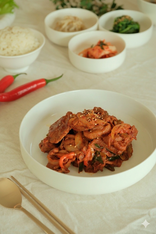 Spicy Pork Bulgogi 매운 돼지불고기